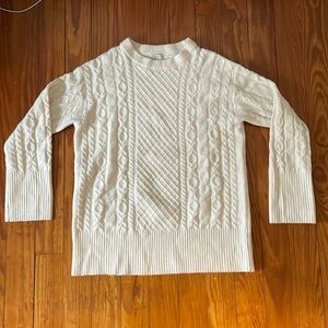 A New Day cable knit sweater